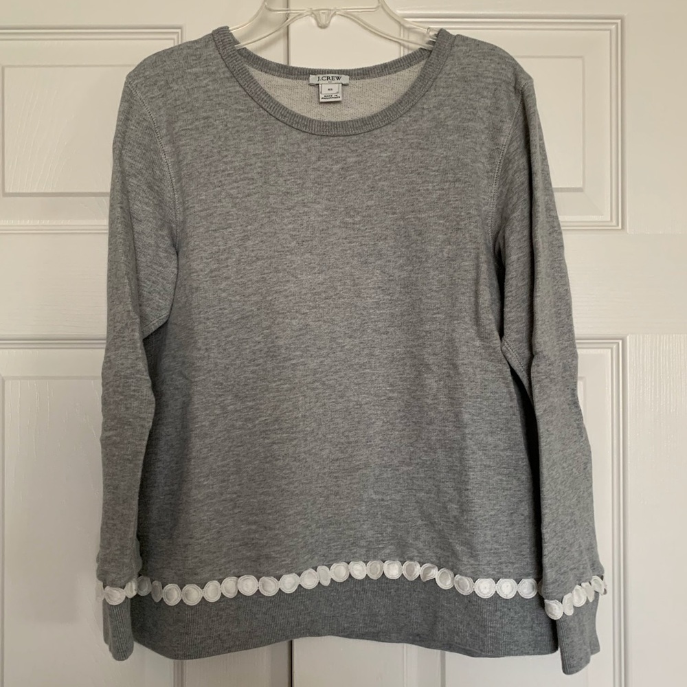 J. Crew Grey Pullover - sz XS